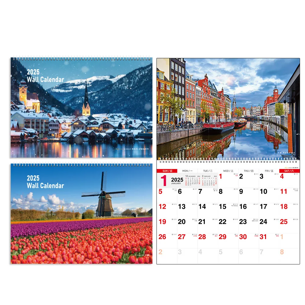 BC-05317 2025年4K雙格式團體/生活計劃月曆 歷史價格詳細信息