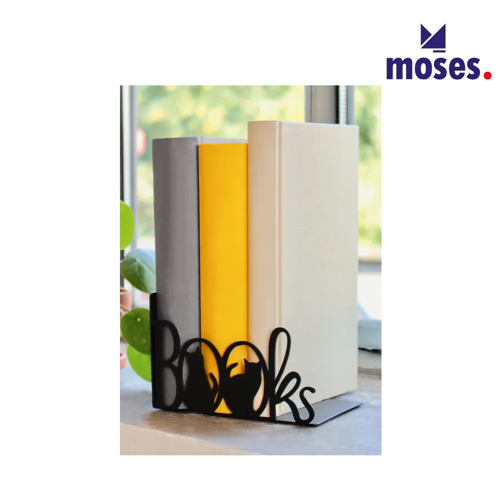 【德國Moses】時尚書擋-貓學士 書架、紙鎮、擺飾 /童趣生活館總代理 台灣現貨 歷史價格詳細信息
