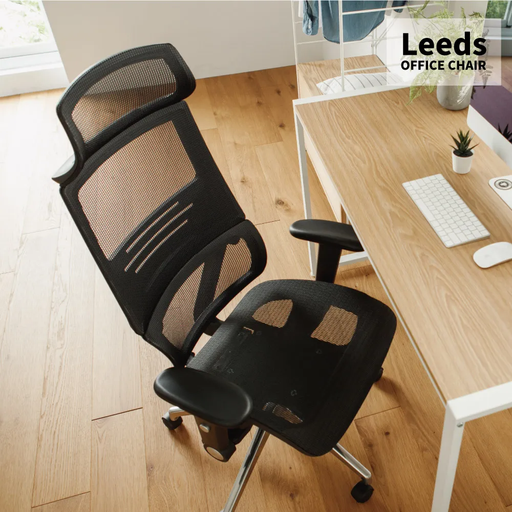 Peachy Life 透氣厚座T扶手電腦椅/辦公椅/主管椅(2色可選) 歷史價格詳細信息