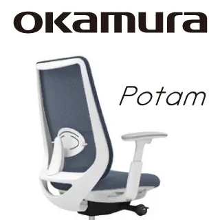 【日本OKAMURA】Potam 人體工學椅(白框)(淺灰色) 歷史價格詳細信息