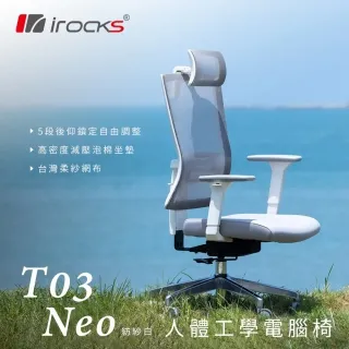 【i-Rocks】irocks T03 NEO 人體工學椅 專用保潔墊 C03N 灰色 歷史價格詳細信息