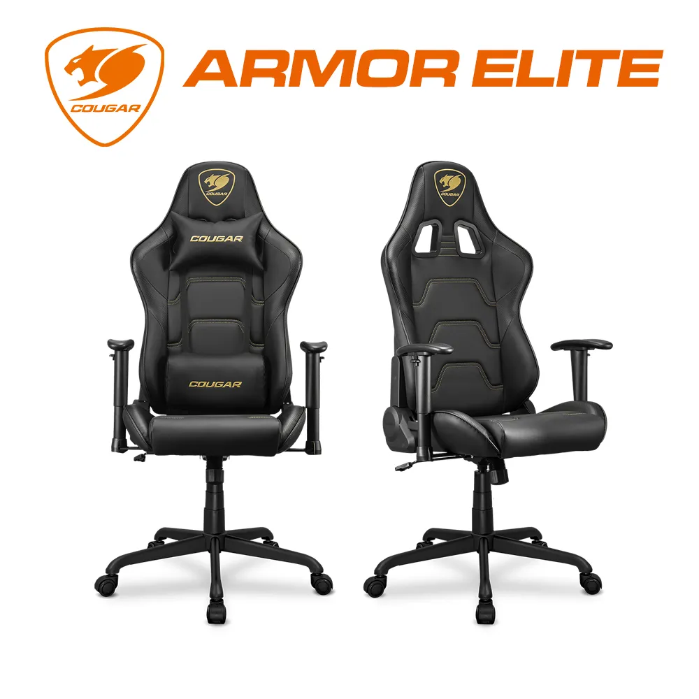 【COUGAR 美洲獅】ARMOR ELITE 電競椅 黑金 歷史價格詳細信息