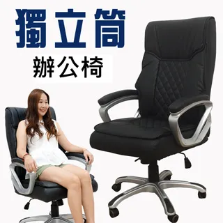 【Z.O.E】時尚鐵灰雙層皮椅/主管椅/辦公椅/電腦椅 歷史價格詳細信息