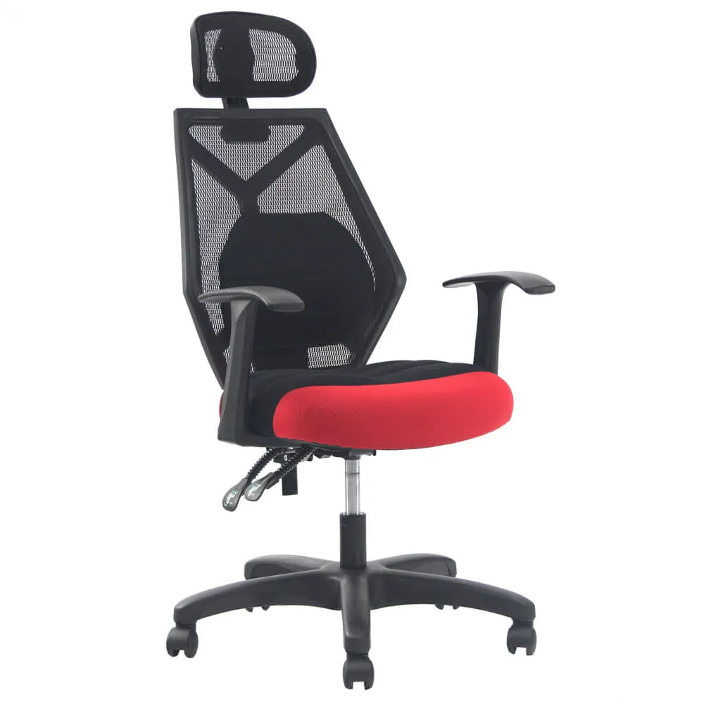 DR. AIR 人體工學氣墊椅墊辦公網椅(2108)-紅 歷史價格詳細信息
