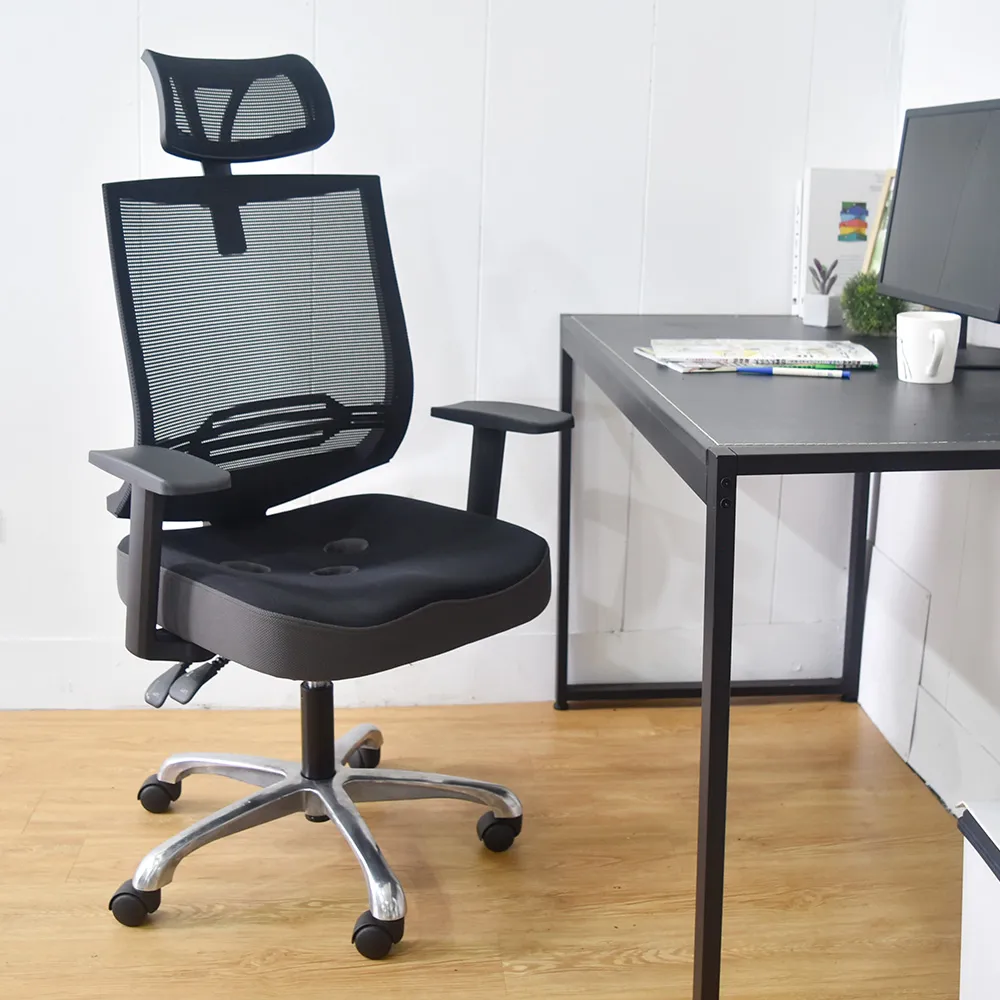 凱堡 史考特頭靠方網背後收扶手鐵腳全網電腦椅 辦公椅 書桌椅 歷史價格詳細信息
