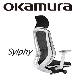 【日本OKAMURA】Sylphy 人體工學概念椅(白框)(奶茶色)(腰靠) 歷史價格詳細信息