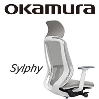 【日本OKAMURA】Sylphy 人體工學概念椅(白框)(奶茶色)(腰靠) 歷史價格詳細信息