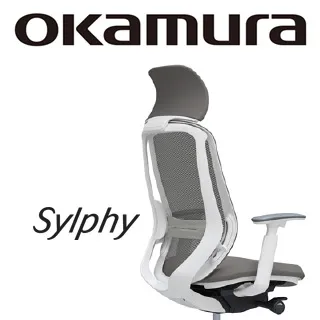 【日本OKAMURA】Sylphy 人體工學概念椅(白框)(奶茶色)(腰靠) 歷史價格詳細信息