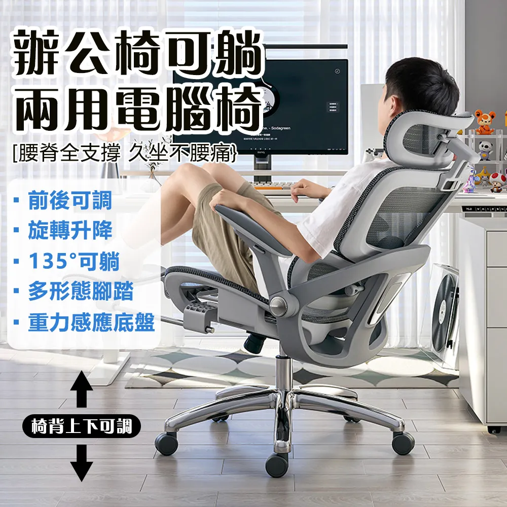 人體工學辦公椅椅座椅電腦椅家用主播椅可躺電競直轉椅子 歷史價格詳細信息