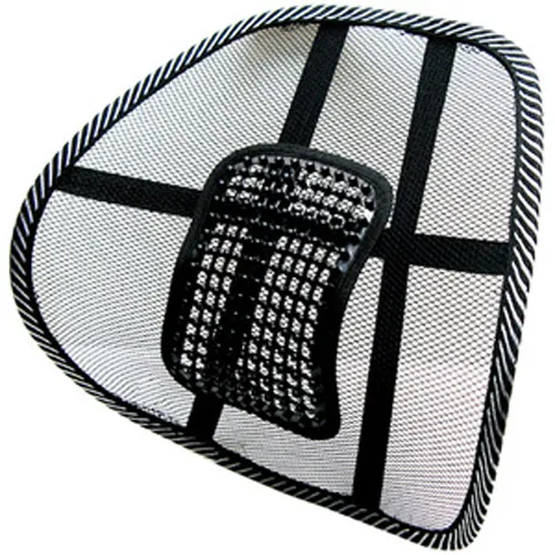 月陽車用辦公室兩用冰絲透氣網狀按摩腰靠墊超值2入(42392) 歷史價格詳細信息