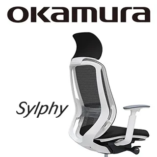 【日本OKAMURA】Sylphy 人體工學概念椅(黑框)(經典黑色)(腰靠) 歷史價格詳細信息