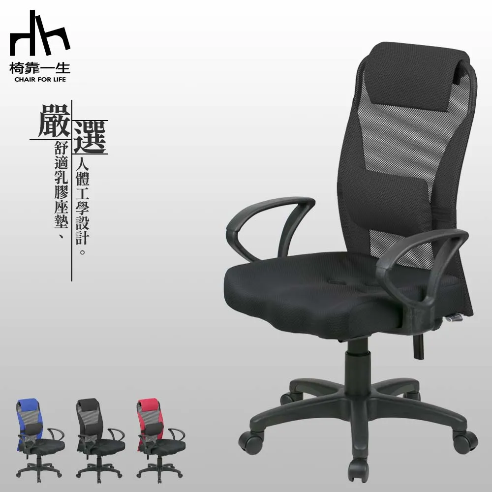 【椅靠一生】洛可高背大護腰可後仰固定式有把手透氣網布電腦椅/辦公椅/宿舍椅/躺椅/人體工學椅 歷史價格詳細信息