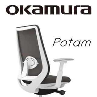 【日本OKAMURA】Potam 人體工學椅(白框)(淺灰色) 歷史價格詳細信息