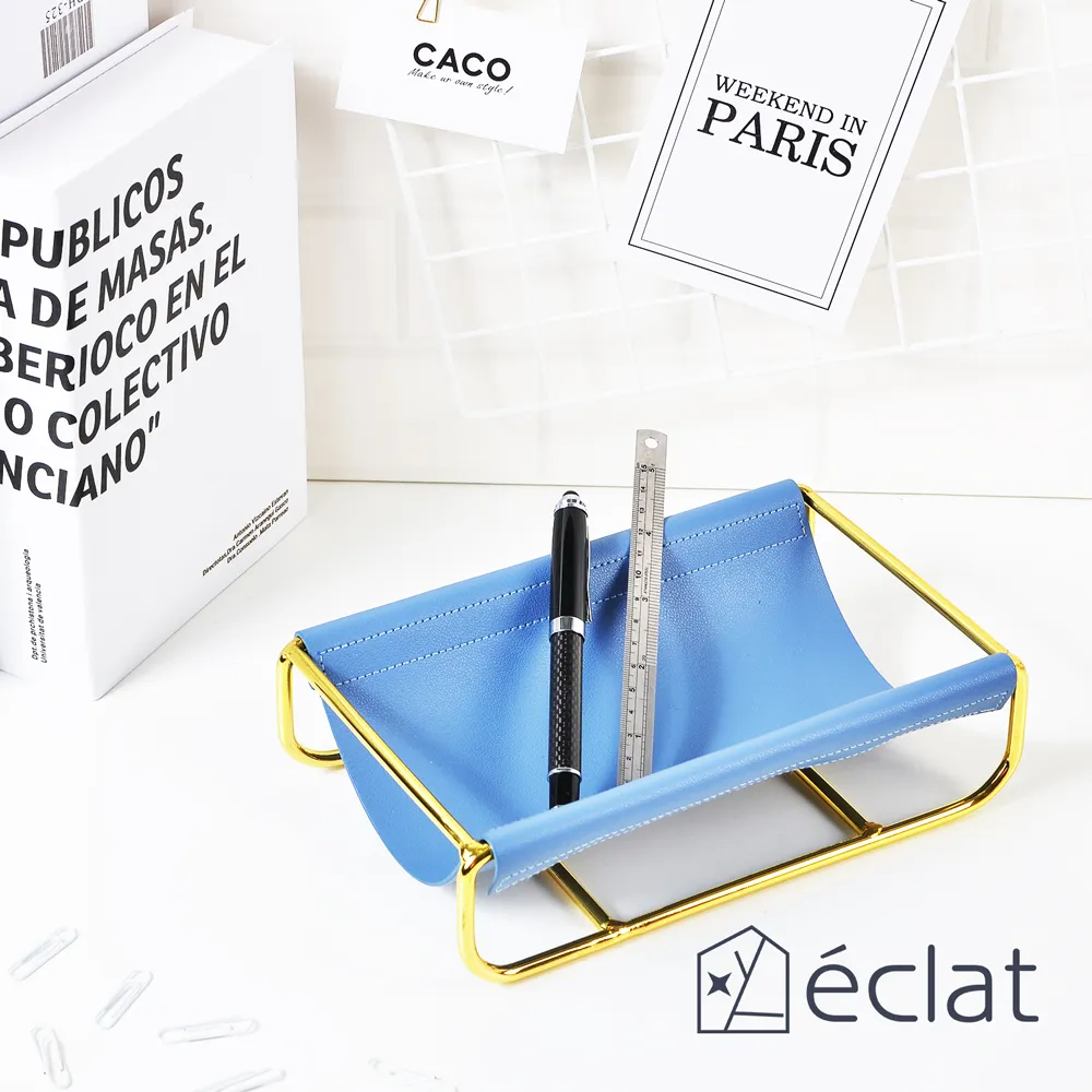 éclat 歐式輕奢皮革手提玻璃花瓶/桌面擺飾_2款任選 歷史價格詳細信息