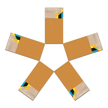 3+ MAGNETIC SHEET 七彩PVC軟性磁鐵-五入組(白) 歷史價格詳細信息