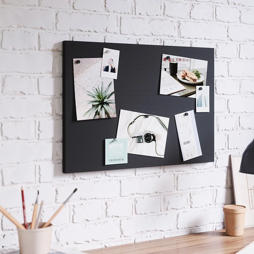 【UMBRA】磁吸圖釘公佈欄 黑53.3x38.1cm  / 留言板 備忘錄 佈告欄 歷史價格詳細信息