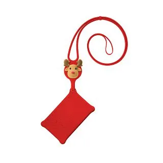 Bone Card Tie, Silicone Lanyard Neck Strap with Card Holder Case 歷史價格詳細信息