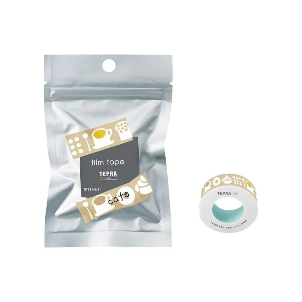 【KING JIM】TEPRA LITE 熱感式標籤薄膜自黏膠帶 15mm 煙燻綠(TPT15-014) 歷史價格詳細信息