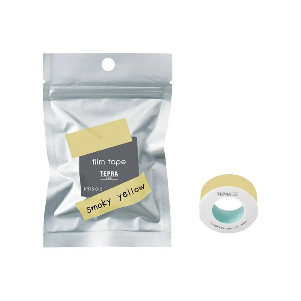 【KING JIM】TEPRA LITE 熱感式標籤薄膜自黏膠帶 15mm 煙燻綠(TPT15-014) 歷史價格詳細信息