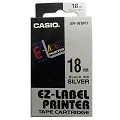 CASIO 標籤機專用色帶-18mm【共有9色】透明底黑字XR-18X1 歷史價格詳細信息