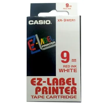 CASIO 標籤機專用色帶-9mm【共有9色】黃底黑字XR-9YW1 歷史價格詳細信息