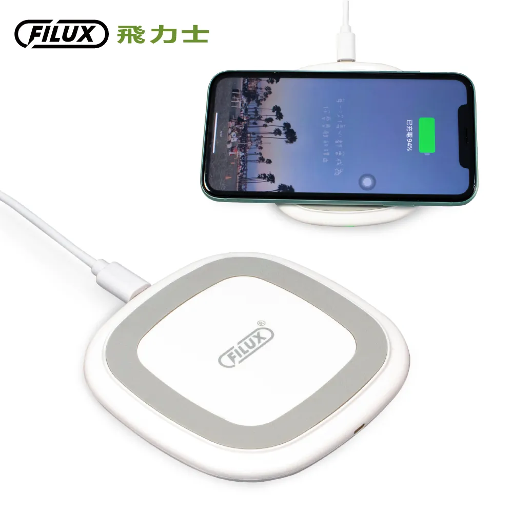 FILUX 飛力士 無線充電器 15W快充版 F-RF101+USB電源供應器 快充版 RF-601U 歷史價格詳細信息