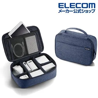 ELECOM 大容量隨身小物收納包-灰 歷史價格詳細信息