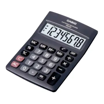 卡西歐 CASIO / MW-8V-BK / 國家考試機型計算機 [ 官方直營 ] 歷史價格詳細信息