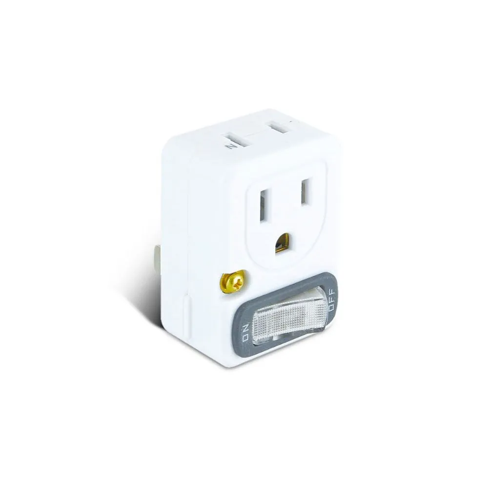 聖岡科技Dr.AV TNT-896S  2P台灣專用 萬國 節能 轉換插頭(帶燈開關 3轉2 新安規) 現貨 廠商直送 歷史價格詳細信息