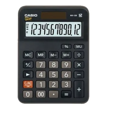 卡西歐 CASIO / MX-12B-BK / 商用標準型計算機 [ 官方直營 ] 歷史價格詳細信息