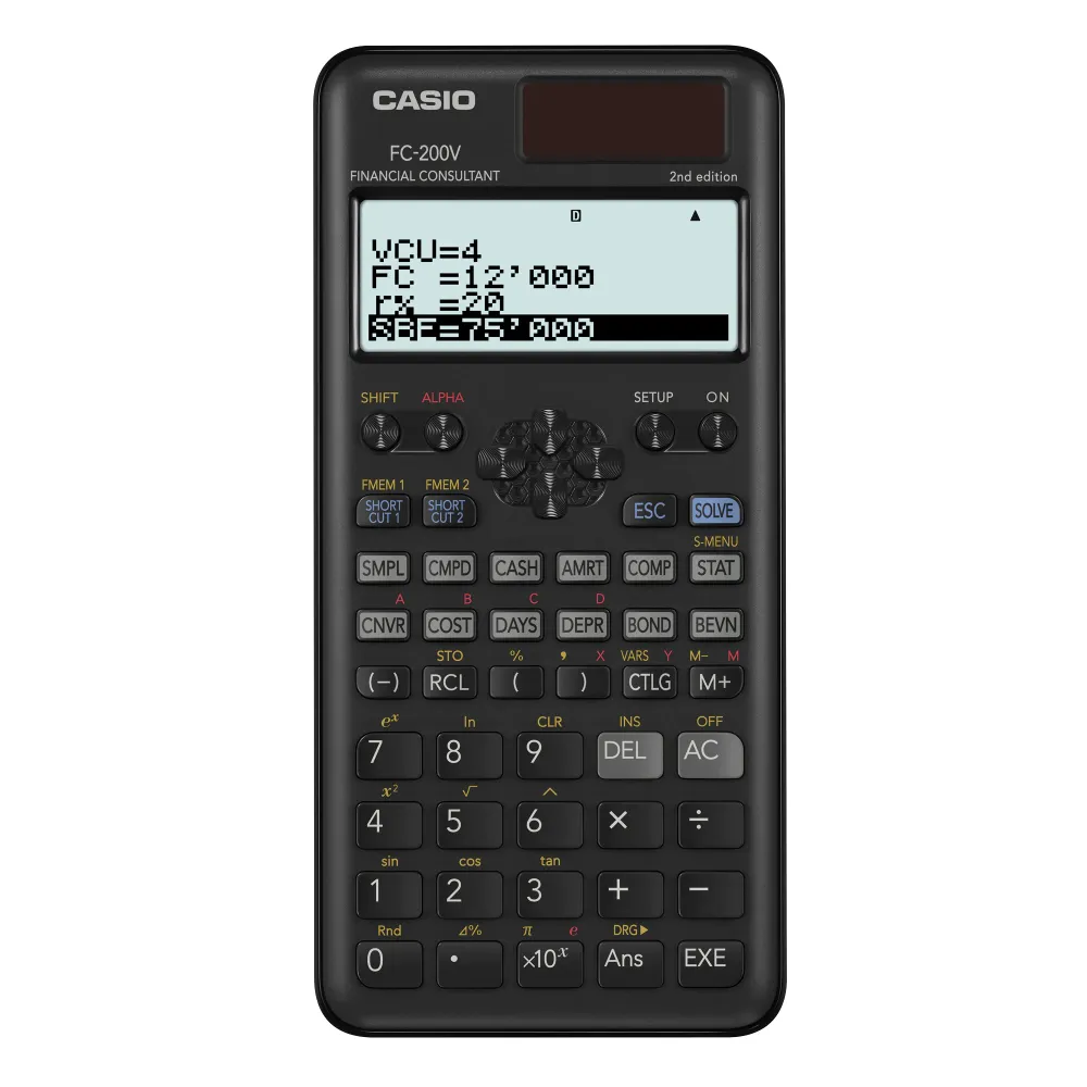 【CASIO】財務型計算機FC-100V-2 二代12位數II 台灣卡西歐保固2年 新版 宏崑時計 歷史價格詳細信息