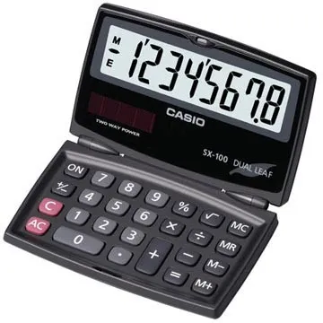 【CASIO】SX-100 8位數 摺疊設計 國家考試專用計算機正版宏崑公司貨 歷史價格詳細信息