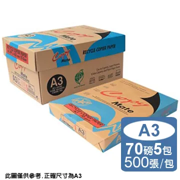 Copy Mate 環保再生影印紙A3 70G (5包/箱) 歷史價格詳細信息