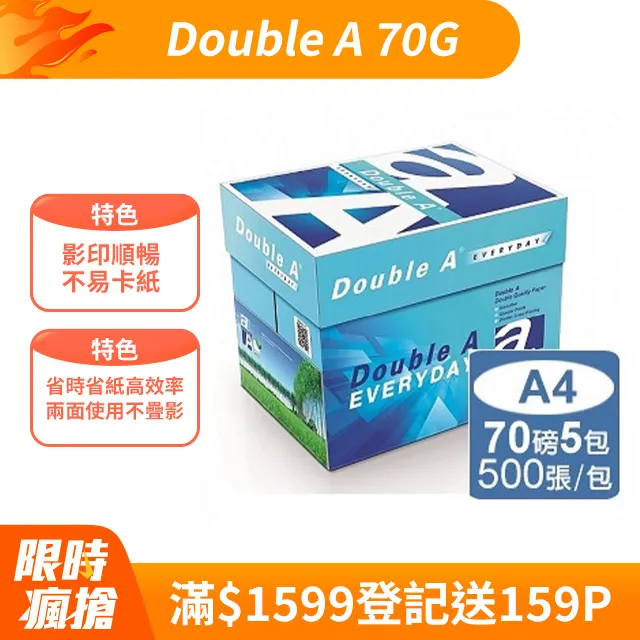 Double A-多功能影印紙A4 70G (5包/箱) 歷史價格詳細信息