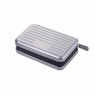 【TROIKA】RFID 個資防盜硬殼卡夾零錢夾-黑 歷史價格詳細信息