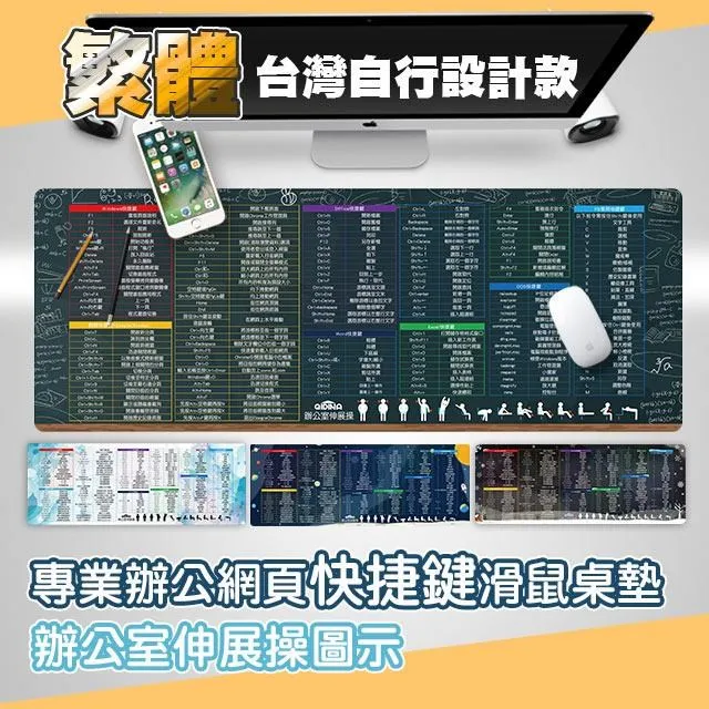 【藻土屋】繁中軟體快捷鍵滑鼠桌墊 歷史價格詳細信息