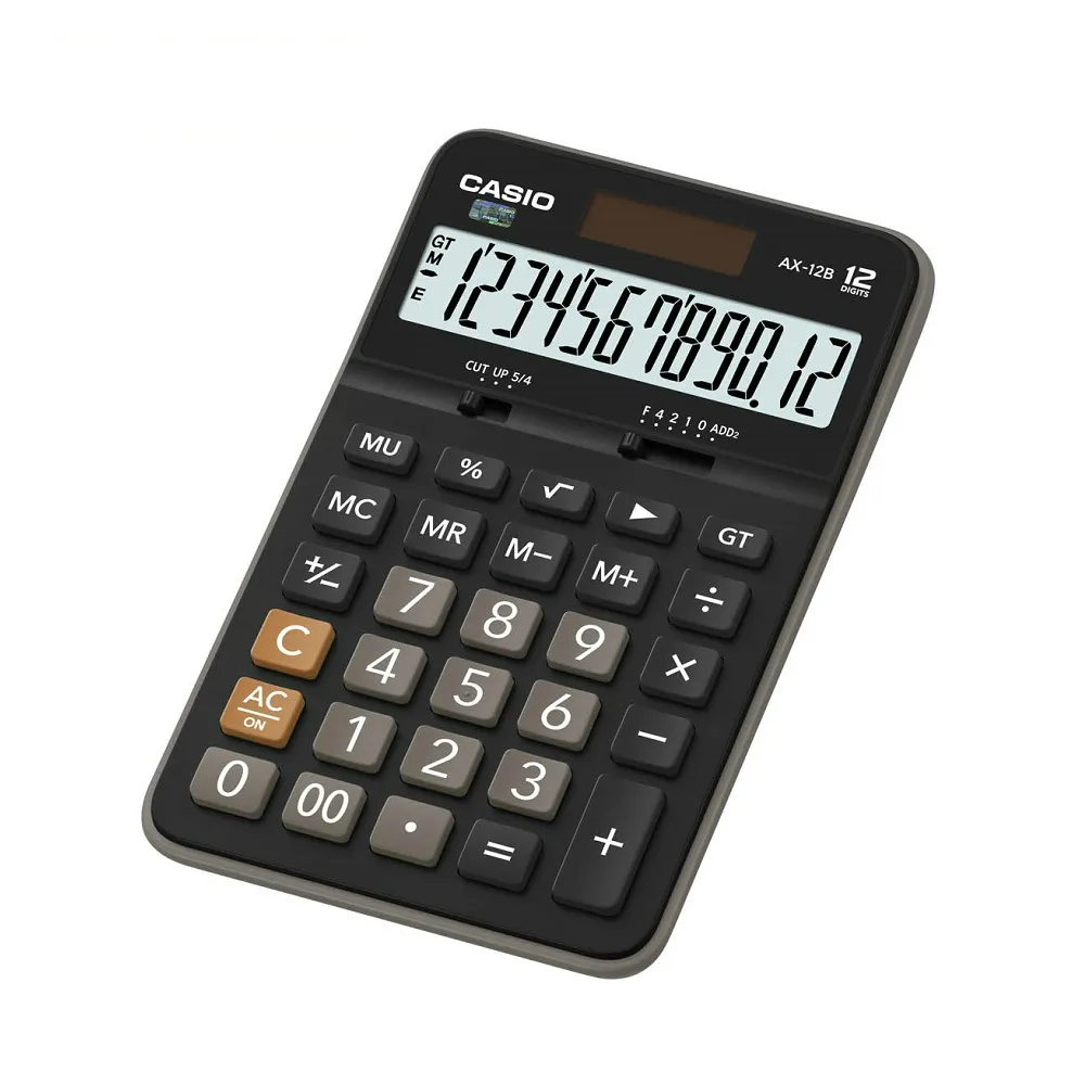 卡西歐 CASIO / AX-12B / 商用標準型計算機 [ 官方直營 ] 歷史價格詳細信息