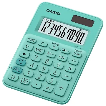 CASIO馬卡龍計算機 薄荷綠 MS-20UC-GN  MS-20UC-GN 【全國電子】 歷史價格詳細信息