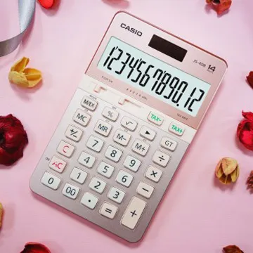 【CASIO】 季節限定!粉嫩櫻花色~14位元商用桌上型計算機-(JS-40B-PK) 歷史價格詳細信息
