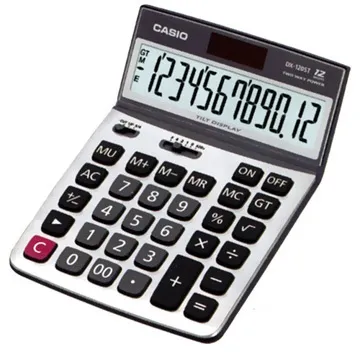 【CASIO】 12 位元仰角桌上型計算機-(AX-120ST) 歷史價格詳細信息
