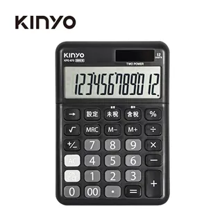 KINYO KPE-675B 12位元稅率計算機 黑 歷史價格詳細信息