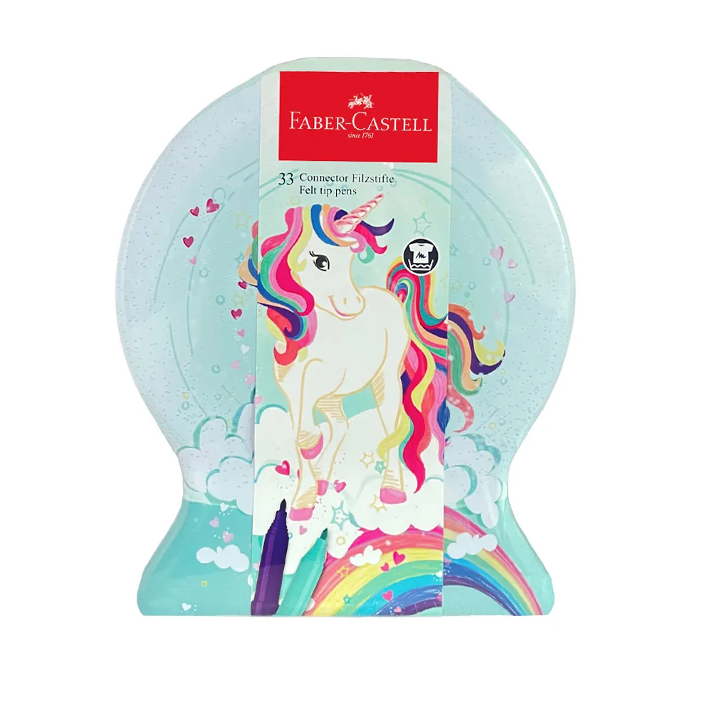 【Faber-Castell】獨角獸水彩套組-連結創意水彩餅12色/水彩餅/甜筒水彩筆/粉嫩色/馬卡龍色 兒童入門水彩 歷史價格詳細信息