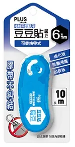 PLUS魔豆豆豆貼 Snoopy系列-Norns 史努比 正版 捲軸雙面膠帶 攜帶型 可替換帶式 相片貼 立可貼 歷史價格詳細信息