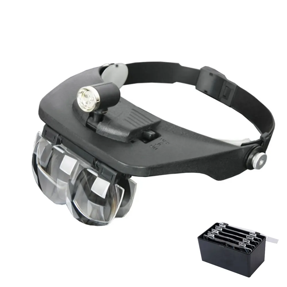 【PUSH!】3LED 4鏡片頭戴式放大鏡(B01) 歷史價格詳細信息