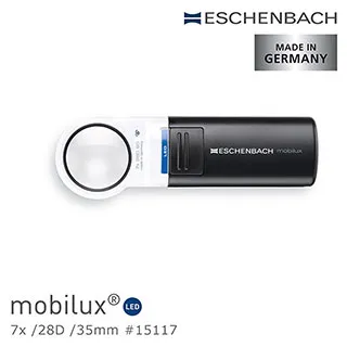 【德國 Eschenbach】mobilux LED 7x/28D/35mm 德國製LED手持型非球面高倍單眼放大鏡 15117 歷史價格詳細信息