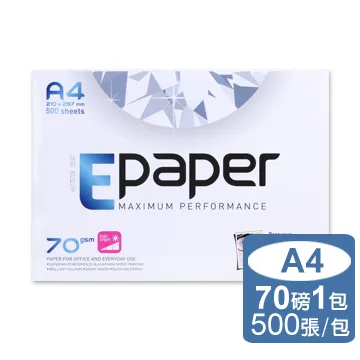 E-PAPER DIAMOND A4影印紙 70磅500張【愛買】 歷史價格詳細信息
