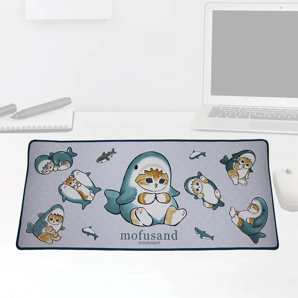 貓福珊迪 鯊魚裝 娃娃 (40公分) 抱枕 插畫 貓咪 小貓 鯊魚貓 Mofusand (A款) 歷史價格詳細信息