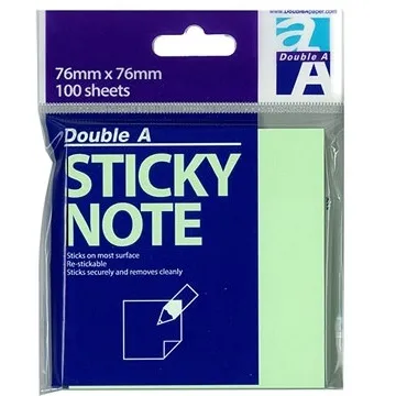 Double A 可再貼便條紙/本76*76mm(12本/盒)(粉紅) 歷史價格詳細信息