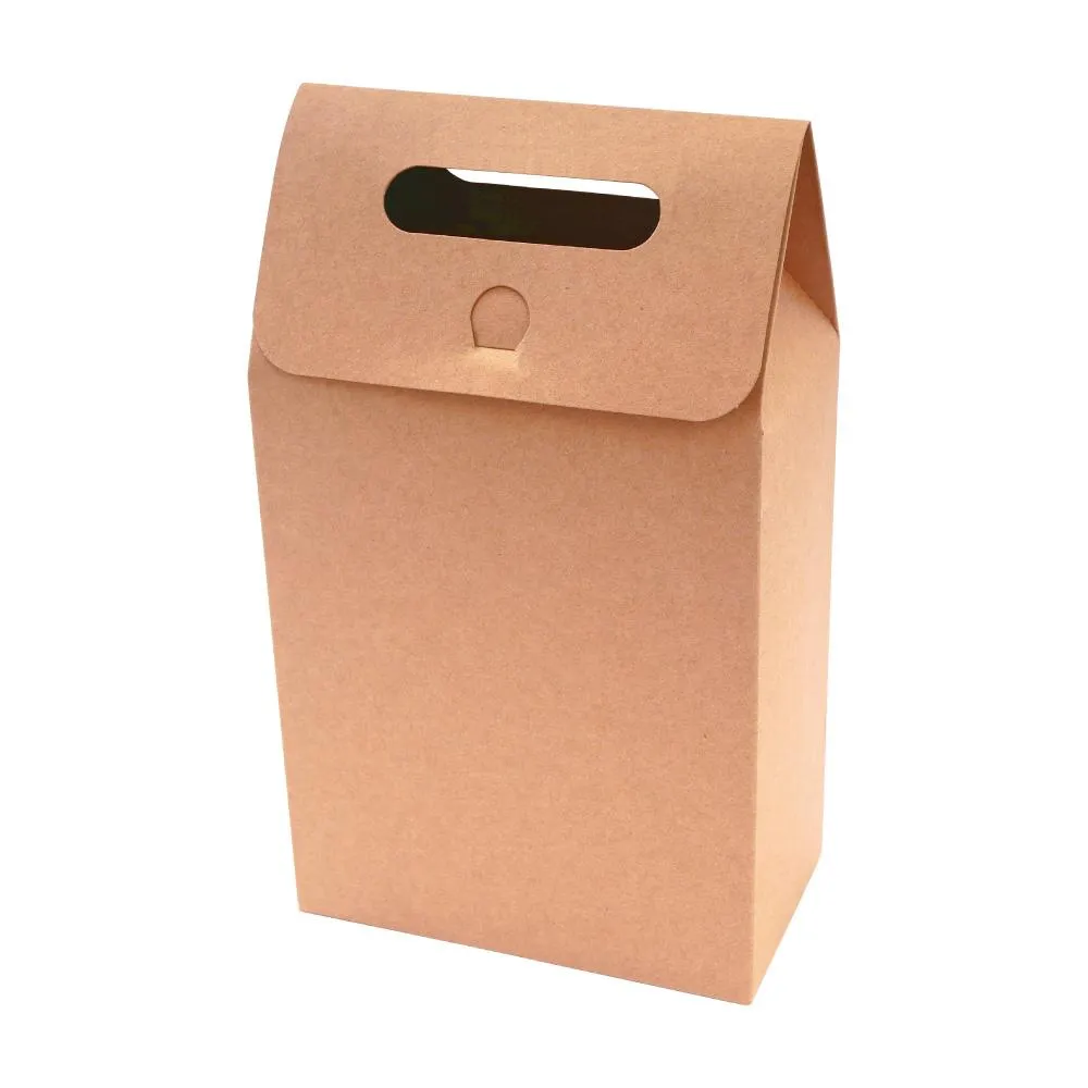 手提牛皮紙盒禮物袋-小10入 歷史價格詳細信息