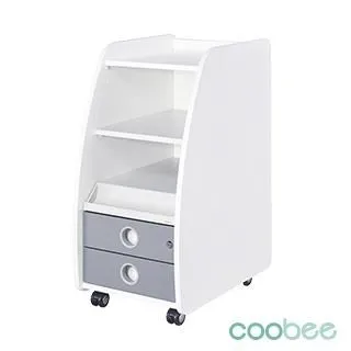 【coobee】 CB-H01 活動高櫃(白灰) 歷史價格詳細信息